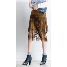 New Style Tassels Saia Venda Quente Mulheres Saia